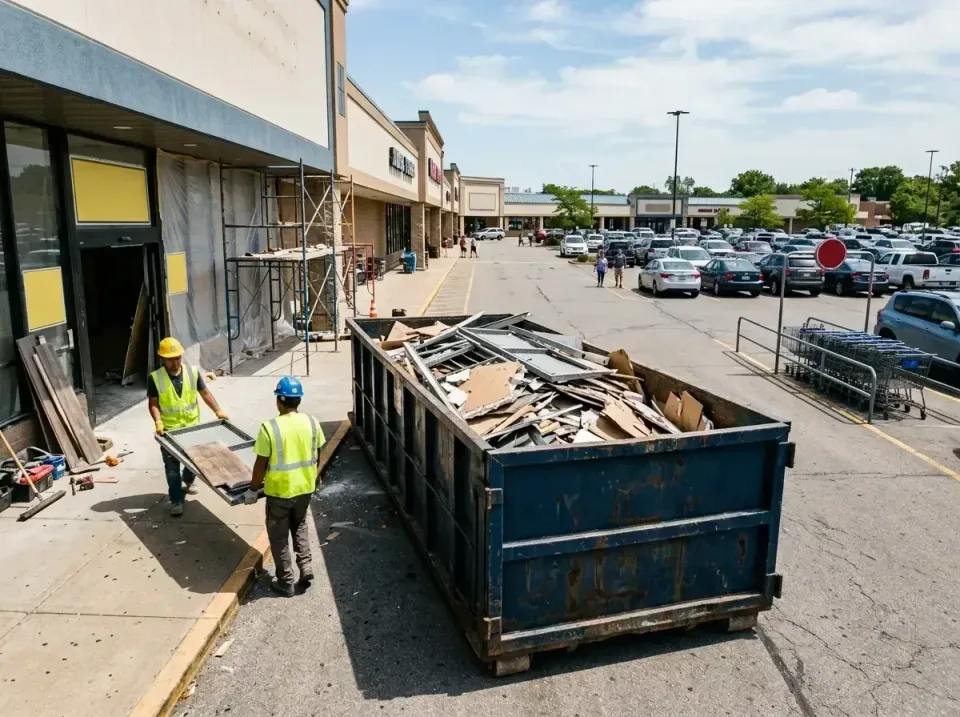 retail-store-renovation-debris-003 — frequently asked questions, Roll-off Dumpster Rentals in Whitmore Lake, MI